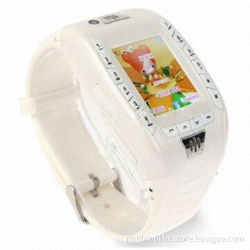 Watch Phone, Dimensions 52 x 41 x 13mm, 3.7V, 350mAh Li-ion Battery